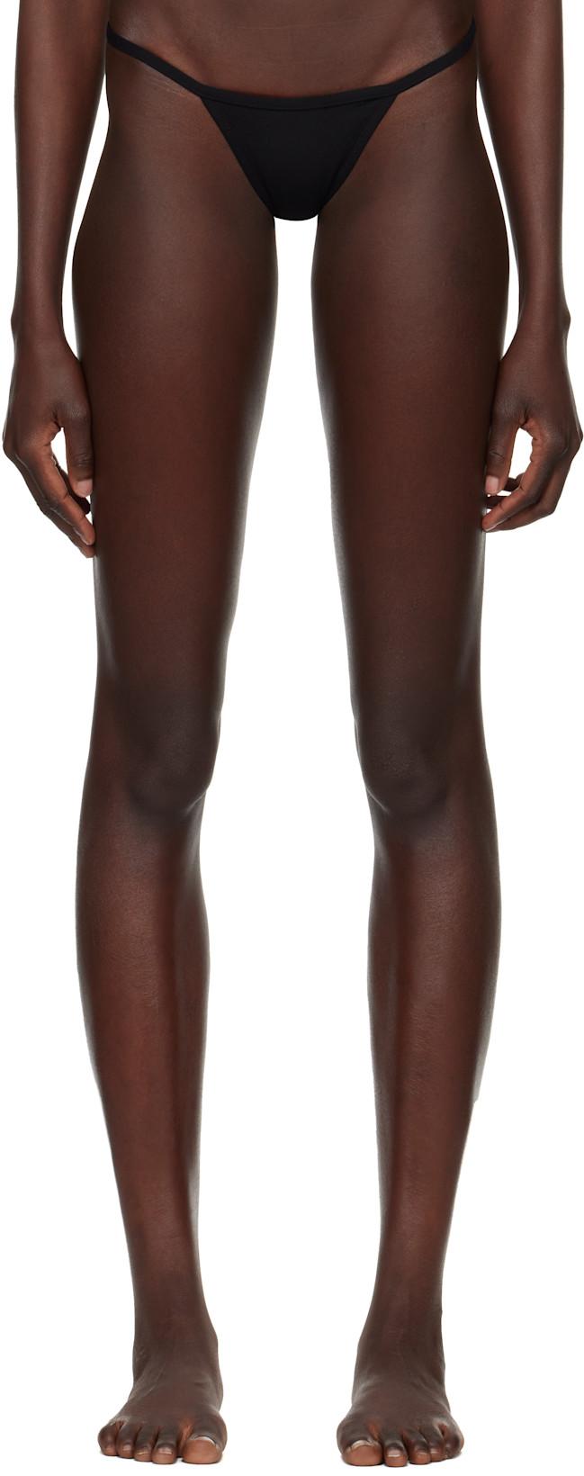 Black Thea Bikini Bottom by ETERNE
