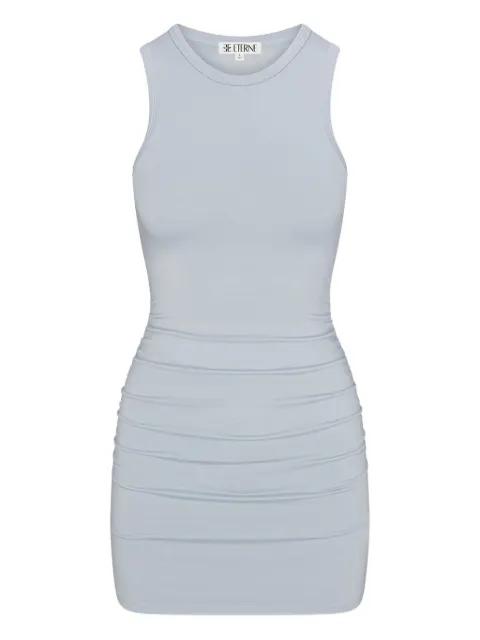 Carrie sleeveless gathered mini dress by ETERNE