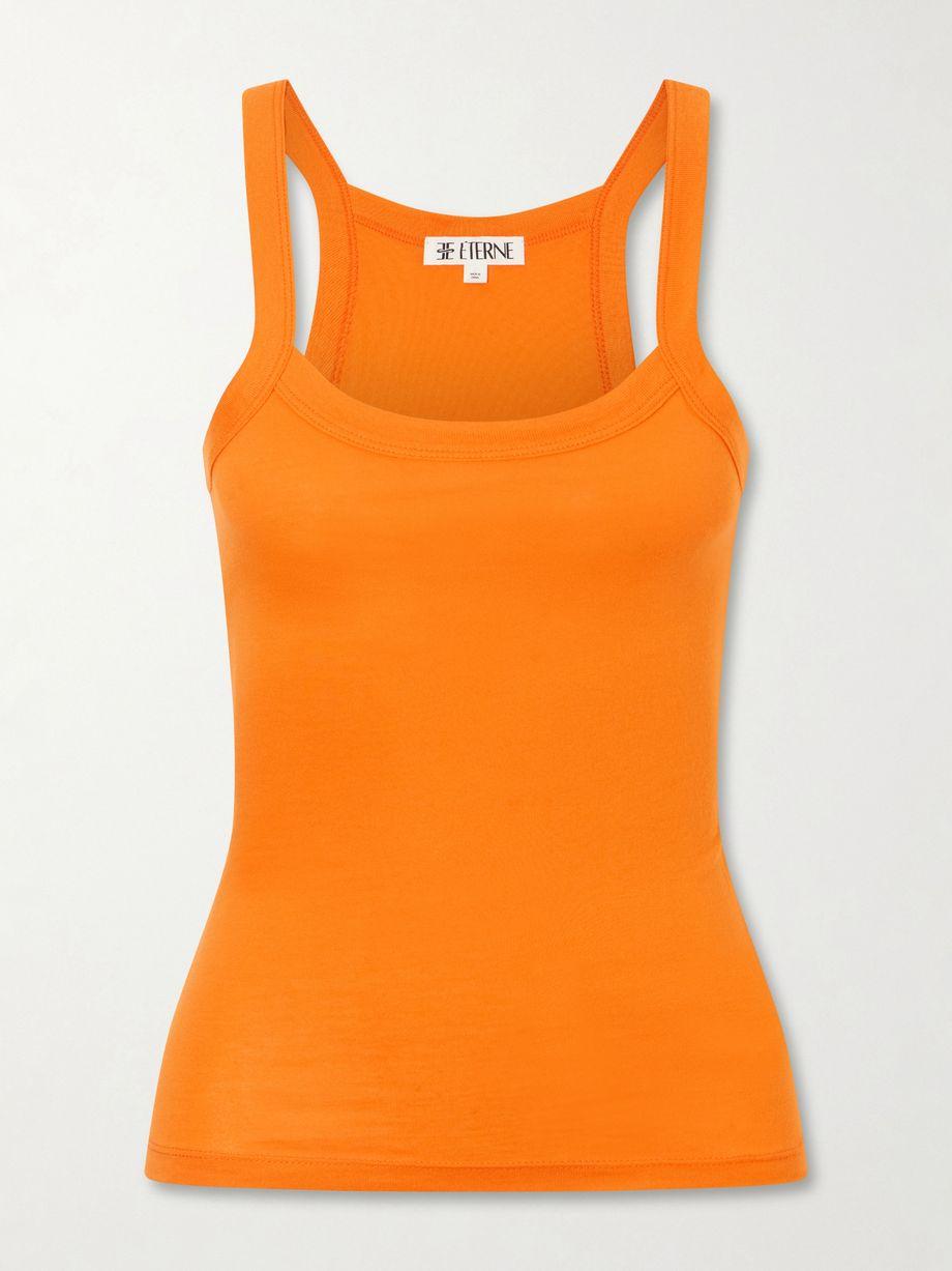 Duke cotton-blend tank by ETERNE