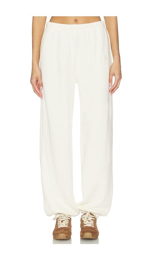 Eterne Boyfriend Pocket Sweatpant in Cream by ETERNE