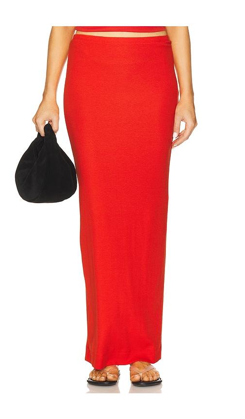 Eterne Emma Skirt in Red by ETERNE