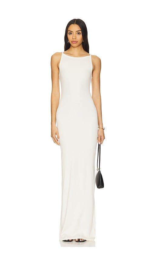 Eterne Iris Maxi Dress in Cream by ETERNE