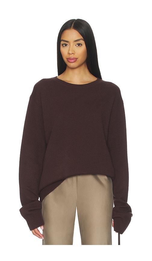 Eterne James Cashmere Sweater in Brown by ETERNE