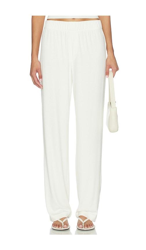 Eterne Lounge Pant in Cream by ETERNE