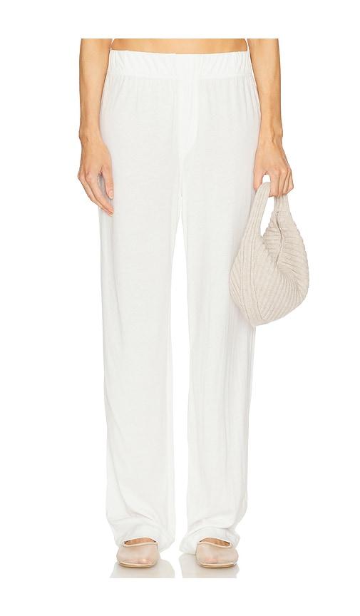Eterne Lounge Pant in Ivory by ETERNE