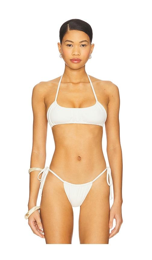 Eterne Rosie Bikini Top in Ivory by ETERNE