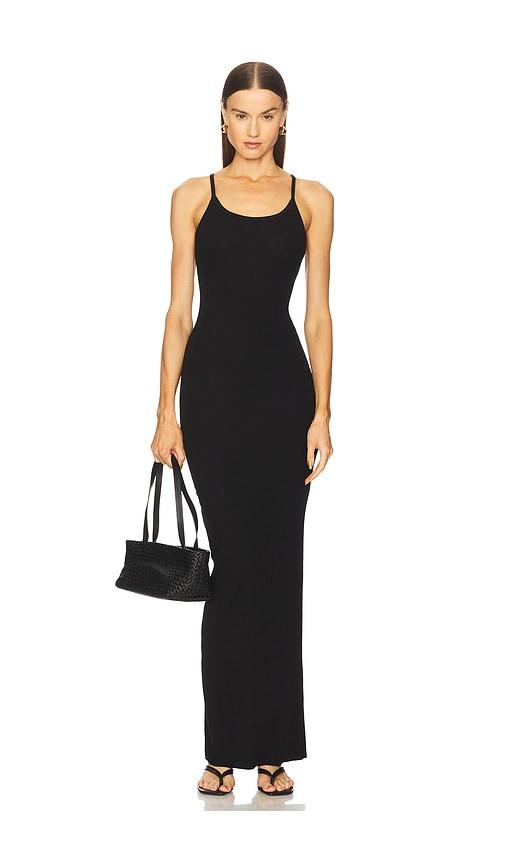 Eterne Tank Maxi Dress in Black by ETERNE