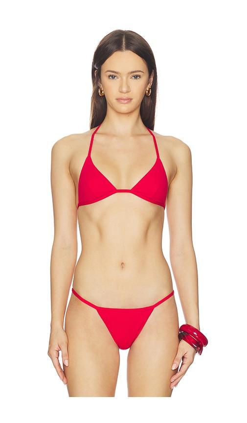 Eterne Thea Top in Red by ETERNE