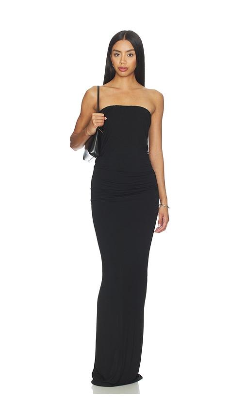 Eterne Twist Maxi Dress in Black by ETERNE