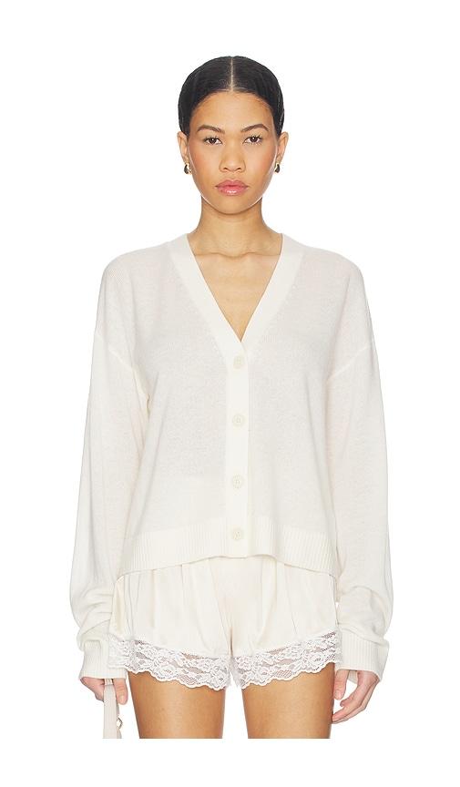 Eterne Walt Cardigan in Cream by ETERNE