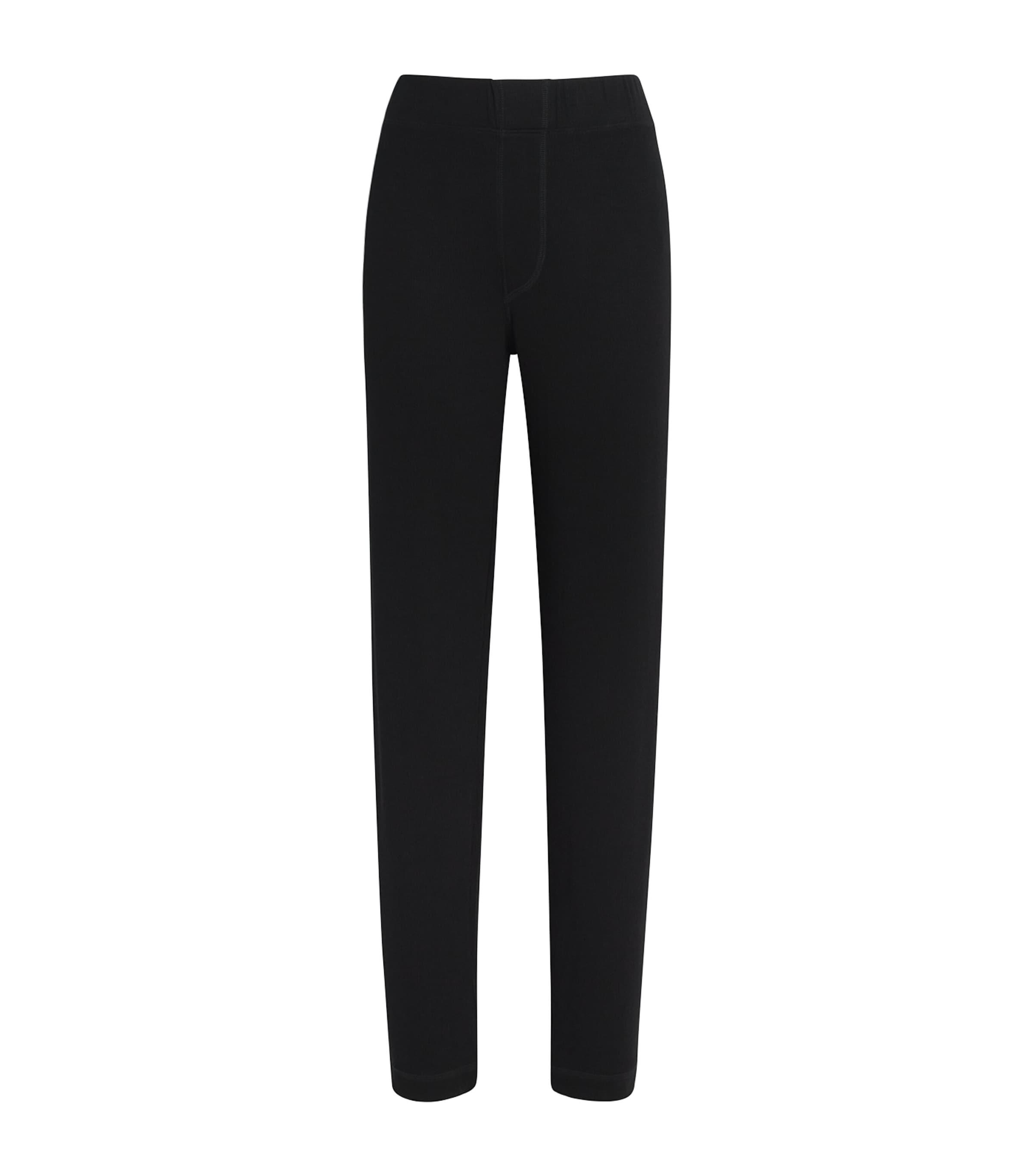 ÉTERNE Cotton-Modal Ribbed Sweatpants by ETERNE