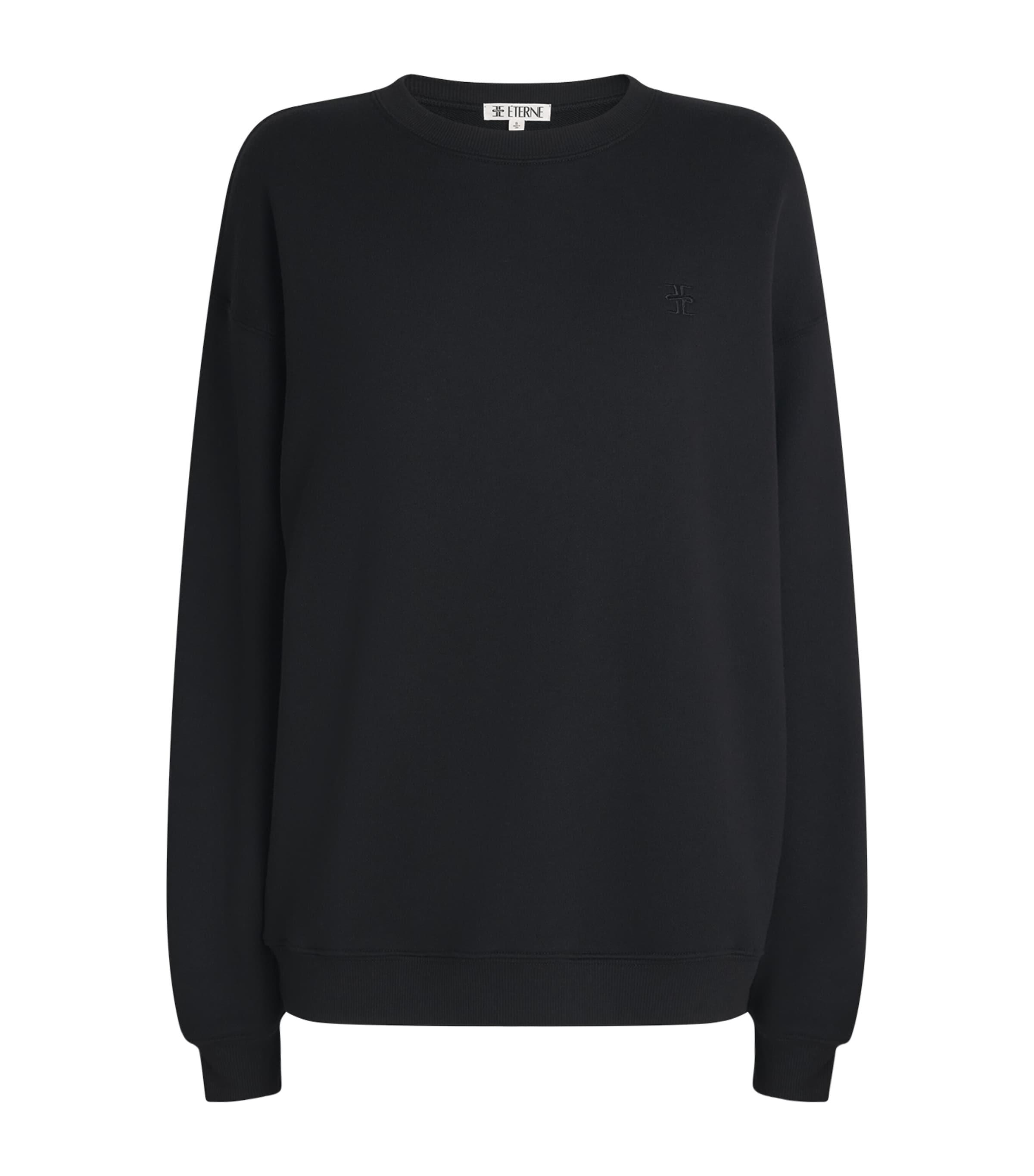 ÉTERNE French Terry Oversized Sweatshirt by ETERNE
