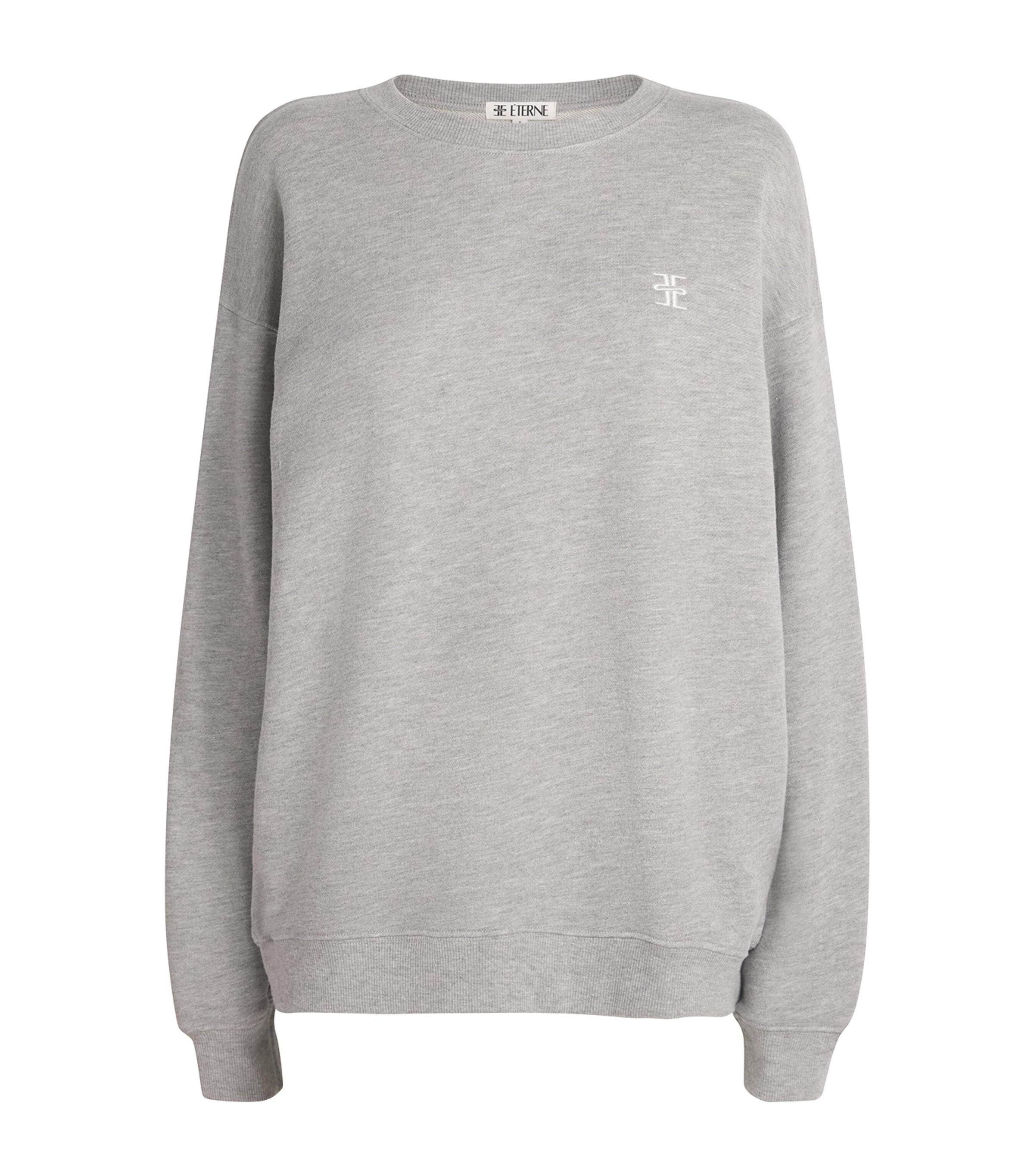 ÉTERNE French Terry Oversized Sweatshirt by ETERNE