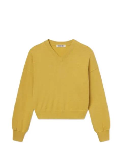 V-neck long-sleeve sweater by ETERNE