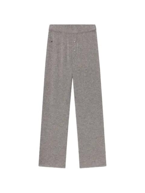 button-detail track pants by ETERNE