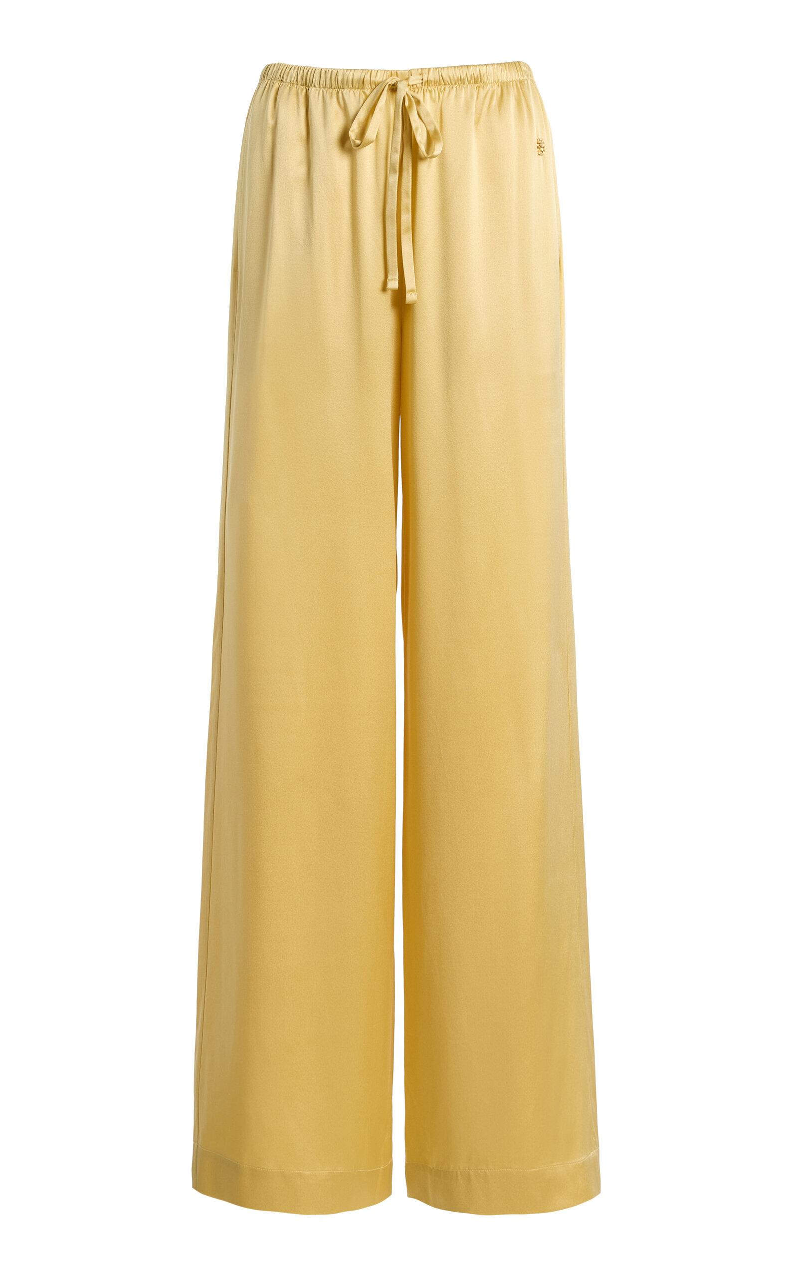 Éterne Brody Silk Satin Pants - Moda Operandi by ETERNE