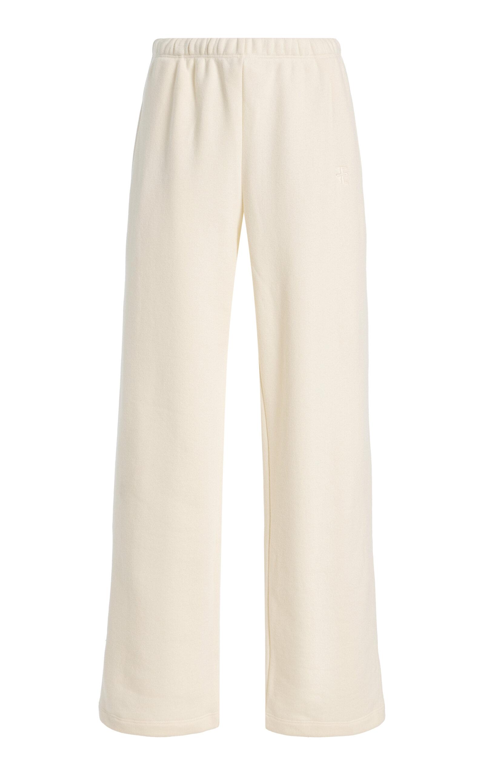 Éterne Oversized Cotton-Modal Wide-Leg Sweatpants - Moda Operandi by ETERNE