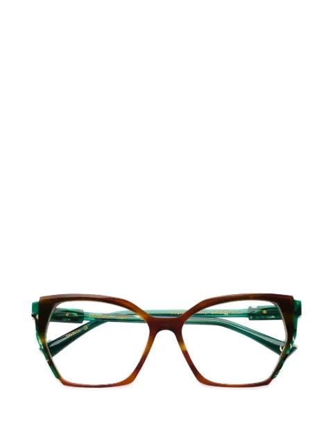 Braganza geometric frame glasses by ETNIA BARCELONA
