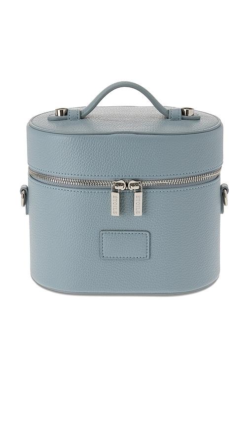 ETOILE COLLECTIVE Oval Toiletry Case in Robin Blue by ETOILE COLLECTIVE