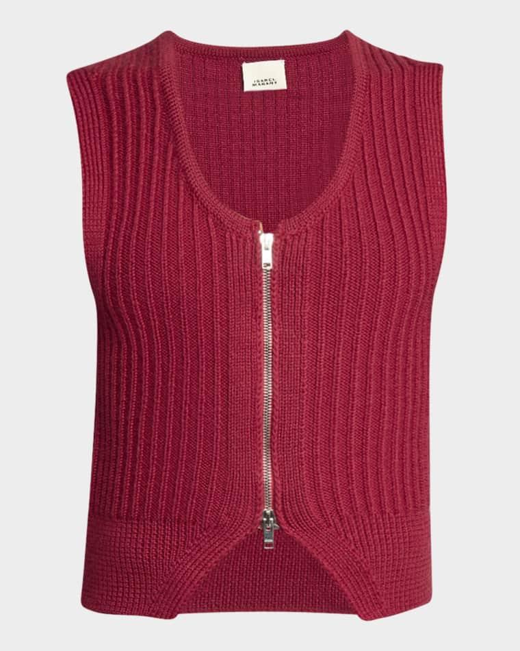 Devima Zip Vest by ETOILE ISABEL MARANT