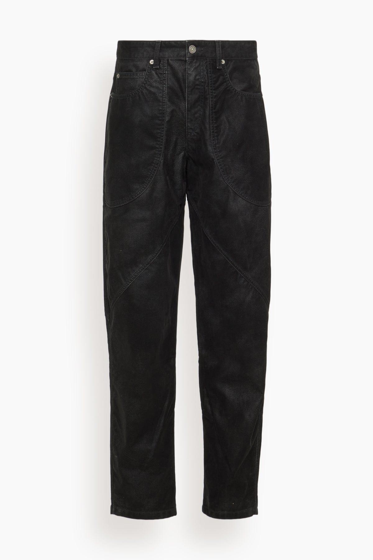 Kelvina Pant in Black by ETOILE ISABEL MARANT