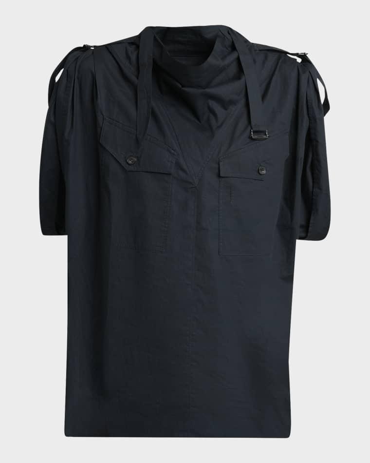 Nemia Draped Utility Top by ETOILE ISABEL MARANT