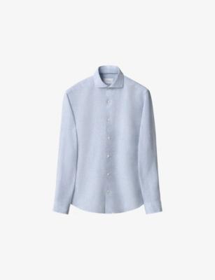 Casual-Fit Long-Sleeve Linen Shirt by ETON