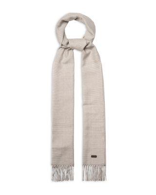 Check Merino Wool Scarf by ETON