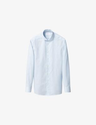 Contemporary-Fit Long-Sleeved Cotton-Twill Shirt by ETON