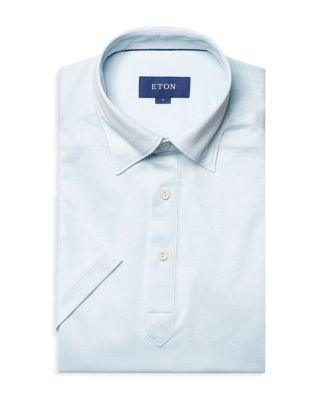 Contemporary Fit Short Sleeve Piqu&eacute; Polo by ETON