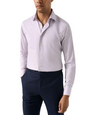 Contemporary Fit Textured Twill Shirt by ETON