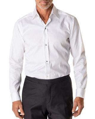 Contemporary Fit Tonal Striped Shirt by ETON
