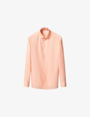 End-on-End Breeze Slim-Fit Cotton-Poplin Shirt by ETON