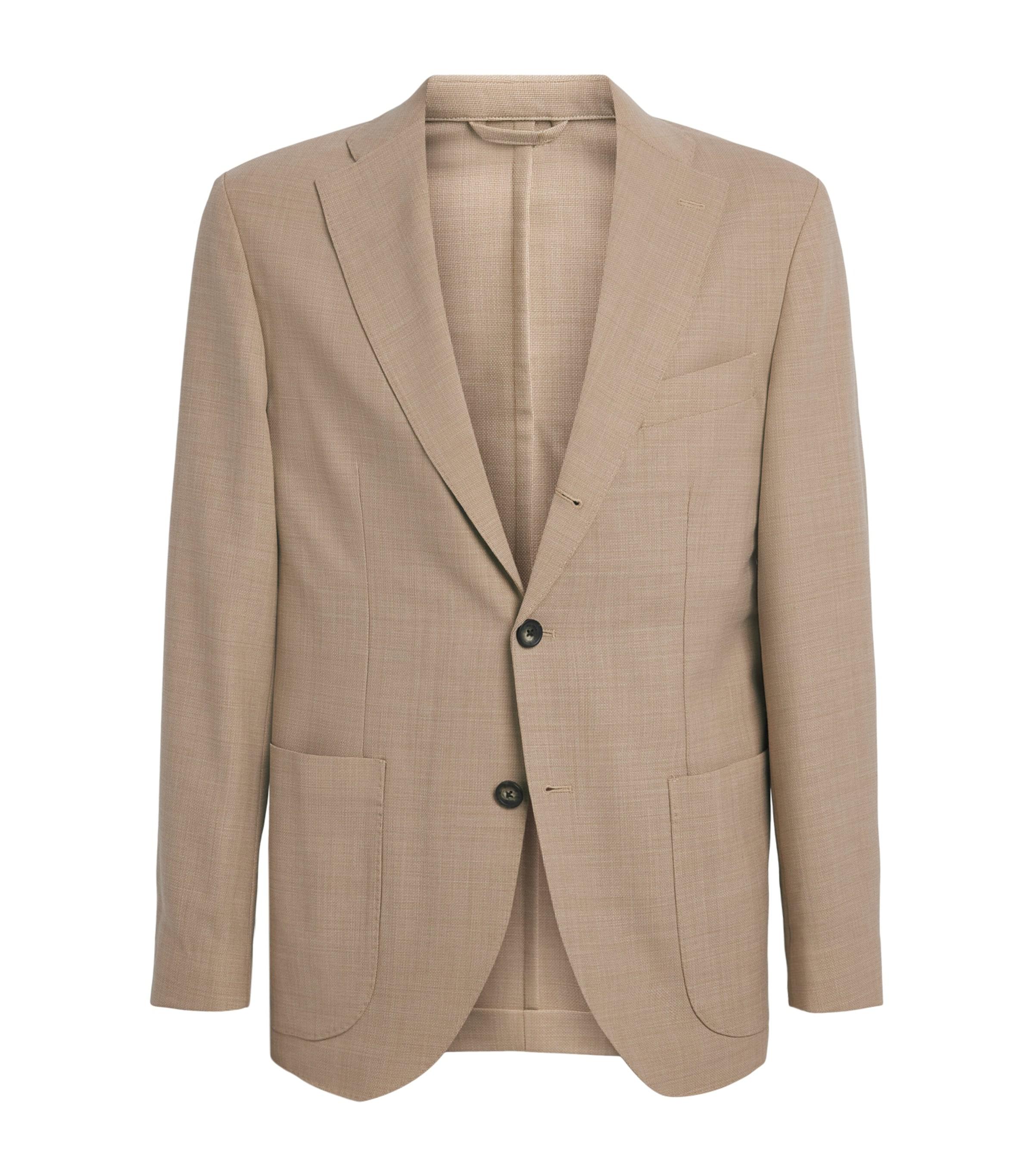 Eton Wool-Blend Tech Blazer by ETON