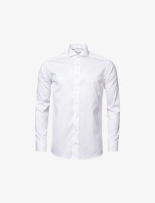 Extreme Cutaway-Collar Single-Cuff Slim-Fit Cotton-Twill Shirt by ETON