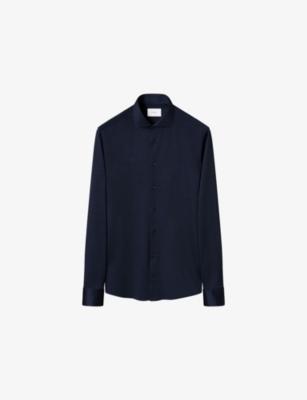 Filo di Scozia Contemporary-Fit Cotton-Knit Shirt by ETON
