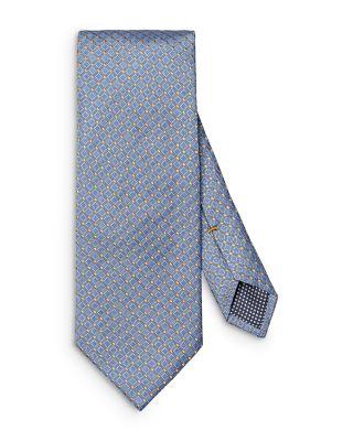 Micro Geometric Silk Classic Tie by ETON