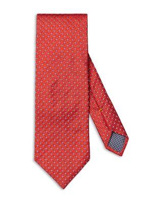 Micro Geometric Silk Classic Tie by ETON