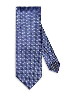 Micro Pattern Silk Classic Tie by ETON