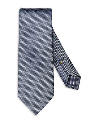 Micro Print Silk Classic Tie by ETON