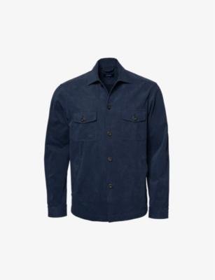 Patch-pocket regular-fit cotton shirt by ETON