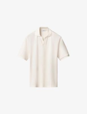 Short-Sleeved Jacquard Cotton Polo Shirt by ETON