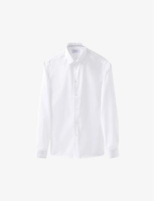 Signature Super Slim-Fit Cotton-Twill Shirt by ETON