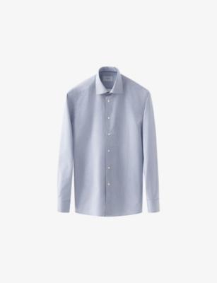 Signature Twill striped slim-fit cotton shirt by ETON