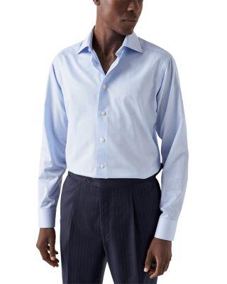 Slim Fit Fine Striped Twill Shirt by ETON