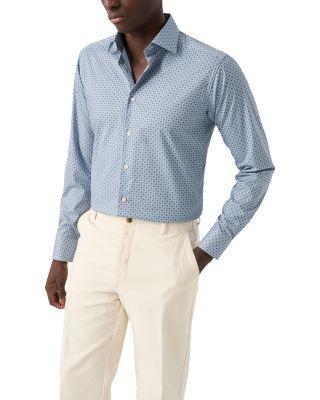 Slim Fit Geometric Shirt by ETON