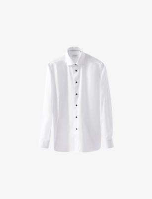 Solid Signature Contemporary-Fit Cotton Twill Shirt by ETON