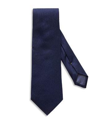 Solid Textured Silk Classic Tie by ETON