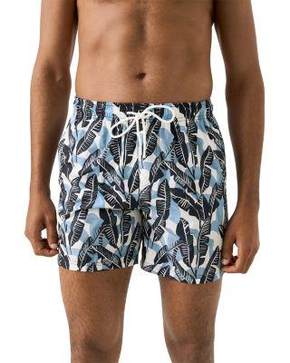 Tropical Leaf 5.4" Swim Shorts by ETON