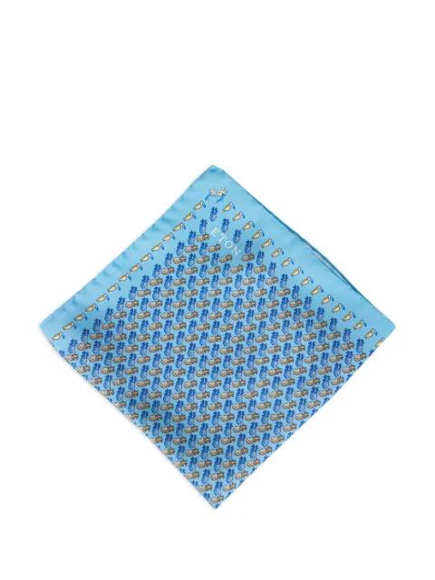ananas printed pocket square by ETON